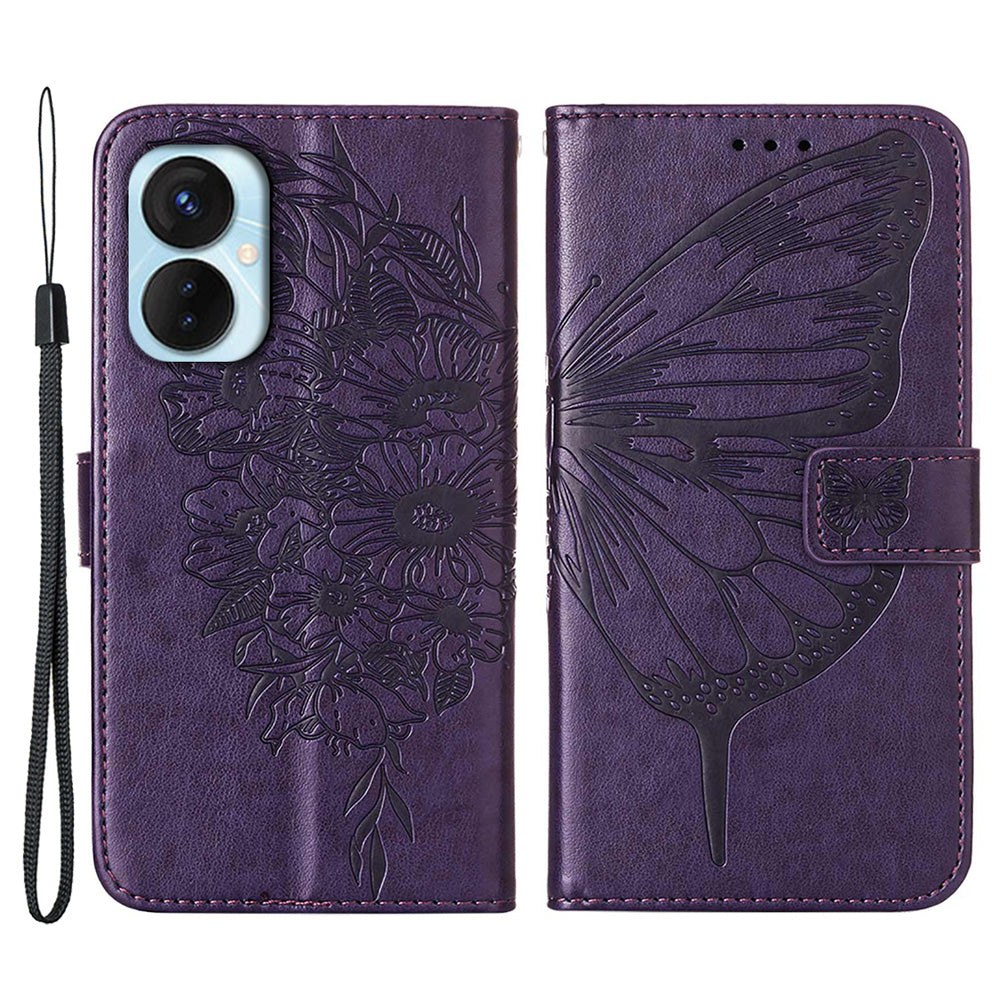 YB Imprinting Series-4 for Tecno Spark 9 Pro 4G Shockproof Phone Cover with Imprinted Butterfly Flower Leather Phone Case YB Imprinting Series-4 for Tecno Spark 9 Pro 4G Shockproof Phone Cover with Imprinted Butterfly Flower Leather Phone Case